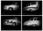 Preview: A2 Wandkalender mit Motiv von Wartburg black / white A2K3